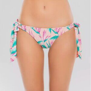 Tori Praver Palm Bikini Bottom Size Large